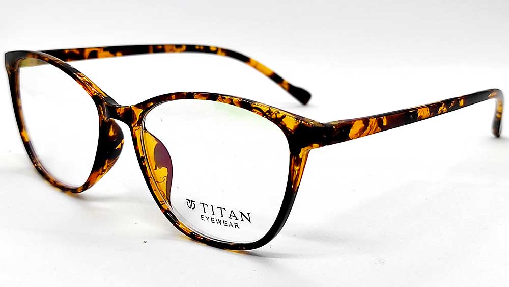 T2477-MBR : Titan-Female Eyeglasses Frame