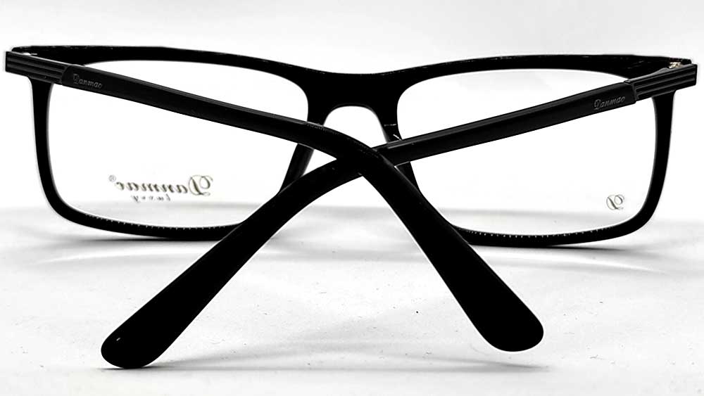 DC19834-BLK-SH : Danmac-Black Eyeglasses Frame