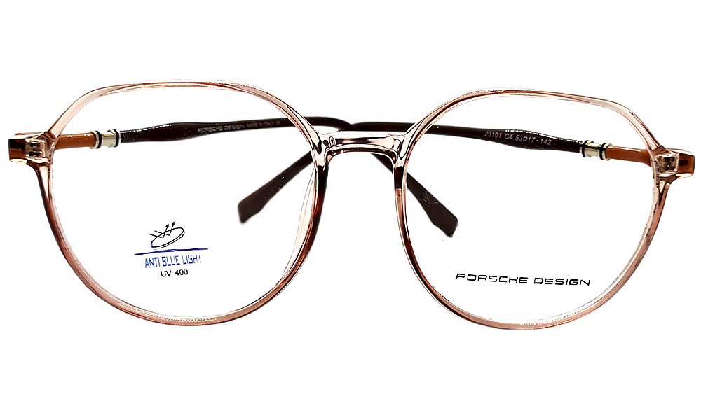 PD23101-LBR : Porsche-Women and Teenage Girl Eyeglass Frame