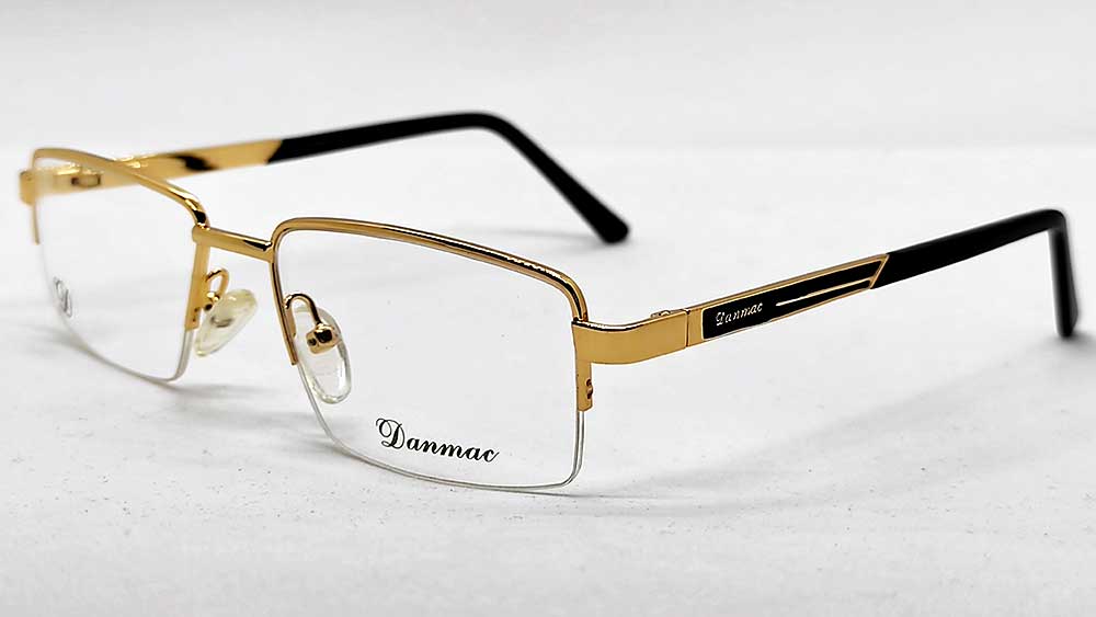 DA6873-RGLD : Danmac-Royal Gold Eyeglasses Frame