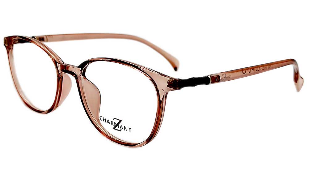 CZ8083-LBR : CharZmant-Female Eyeglasses Frame