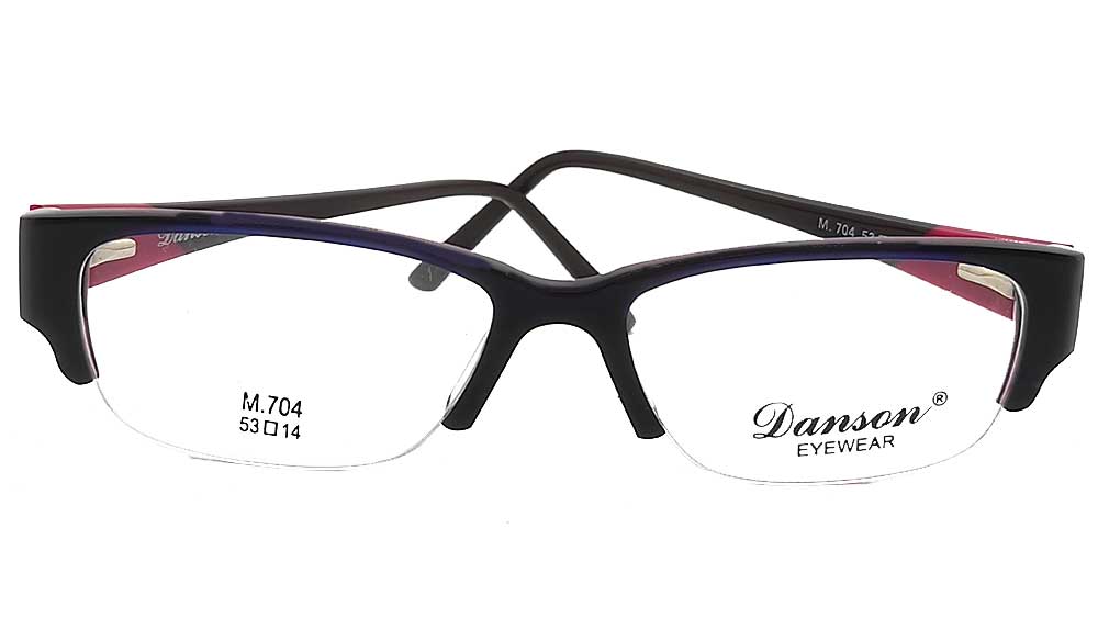 M704-BLK : Danson-Black Eyeglasses Frame