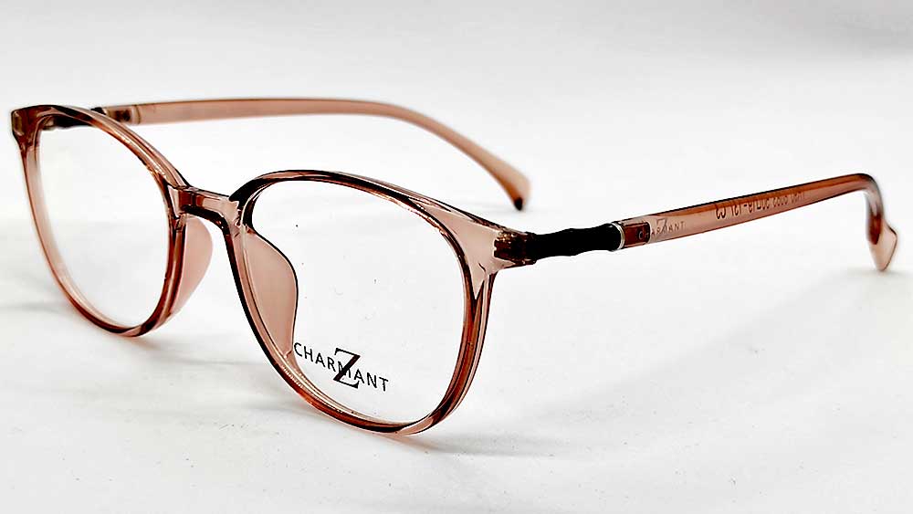 CZ8083-LBR : CharZmant-Female Eyeglasses Frame
