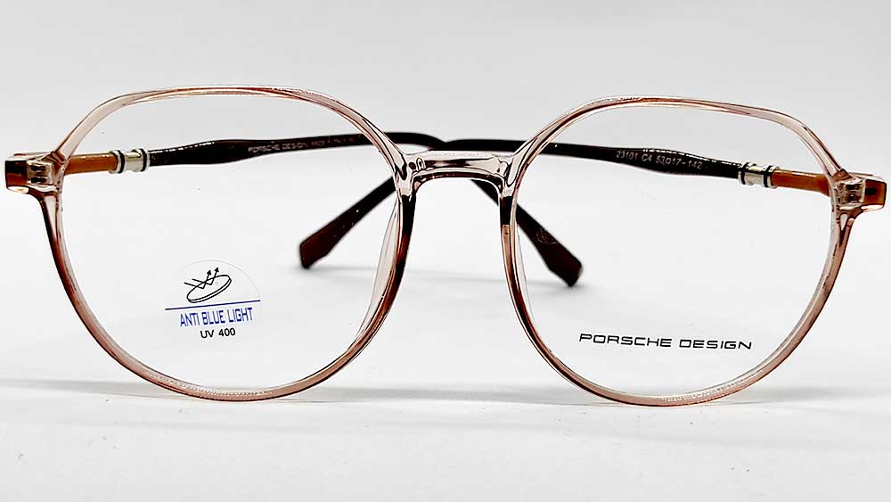 PD23101-LBR : Porsche-Women and Teenage Girl Eyeglass Frame