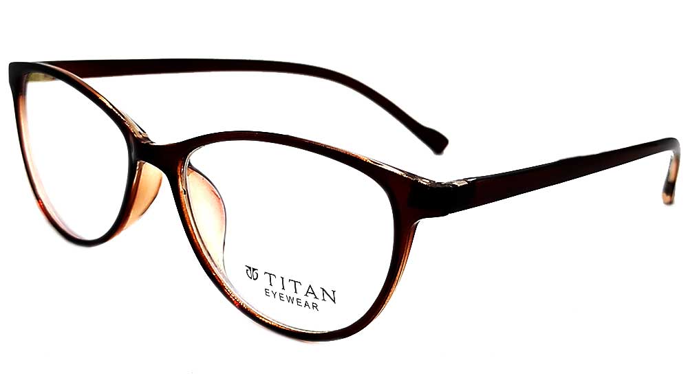 T2476-BR : Titan-Female Eyeglass Frame