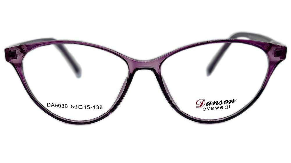 DA9030-PURP : Danson-Female Cats Eye Eyeglasses Frame