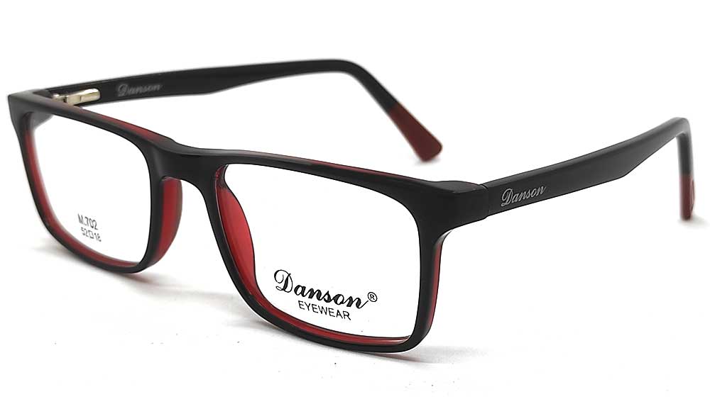 M702-BLKDR : Danson-Black Eyeglasses Frame