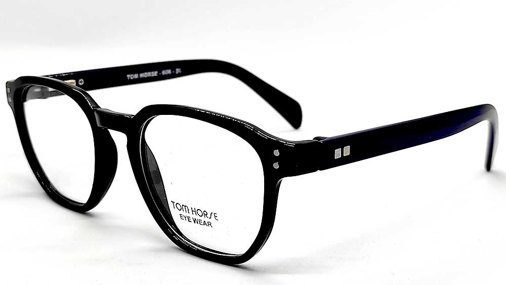TH606-BLK - Tom Horse-Female Eyeglass Frame