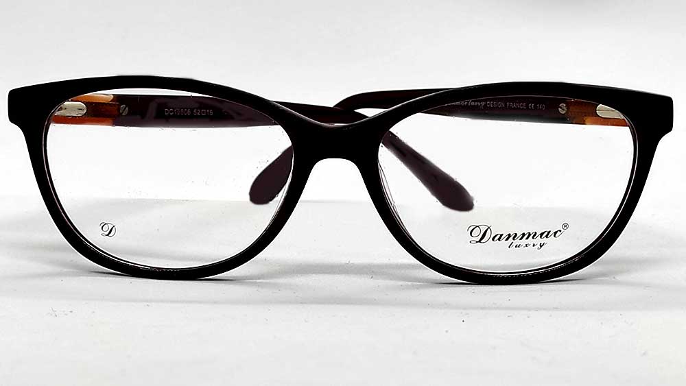 DC19806-DBR-SH : Danmac-Female Eyeglasses Frame