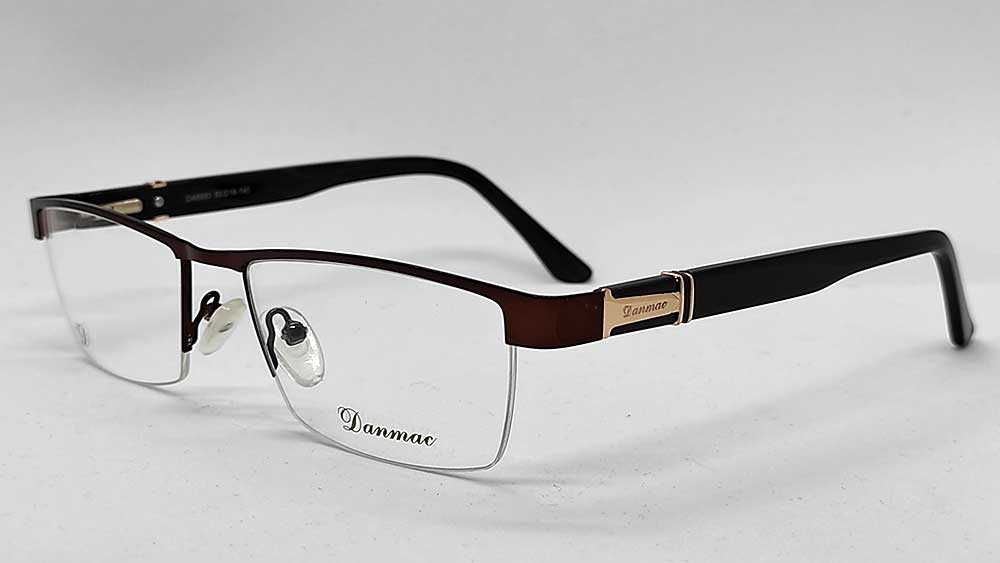 DA6883-DBR : Danmac-Deep Brown Eyeglasses Frame