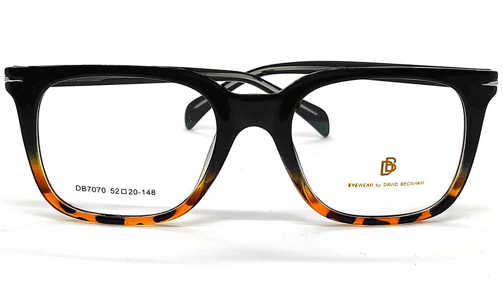 DB7070-BLKBR - David Beckham-Female Eyeglass Frame