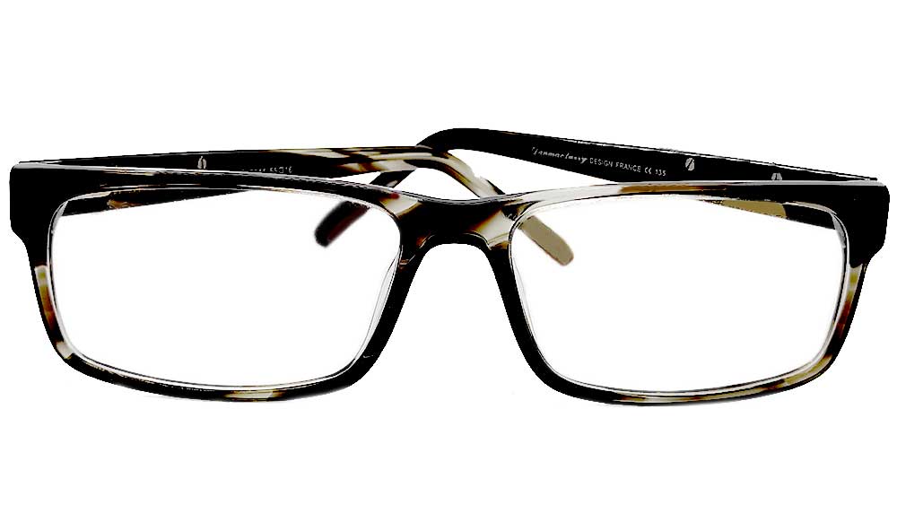DC19841-LBR-SH : Danmac-Light Brown Eyeglasses Frame