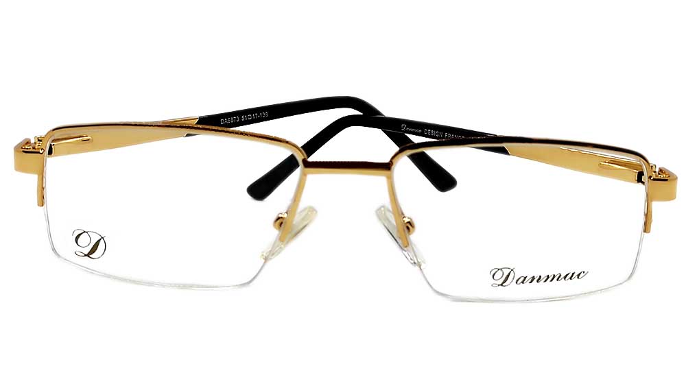 DA6873-RGLD : Danmac-Royal Gold Eyeglasses Frame
