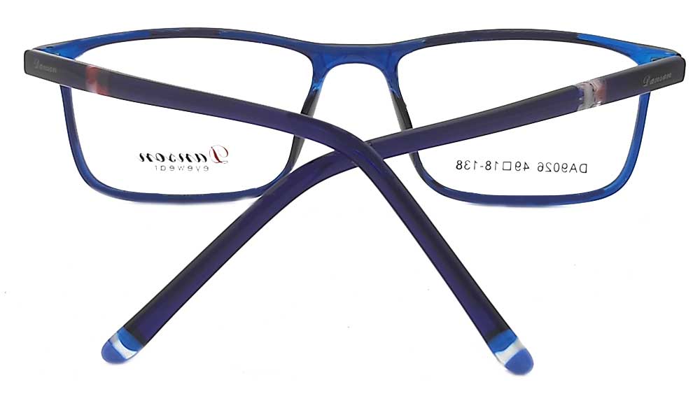 DA9026-TRBLU : Danson-Unisex Eye Eyeglasses Frame