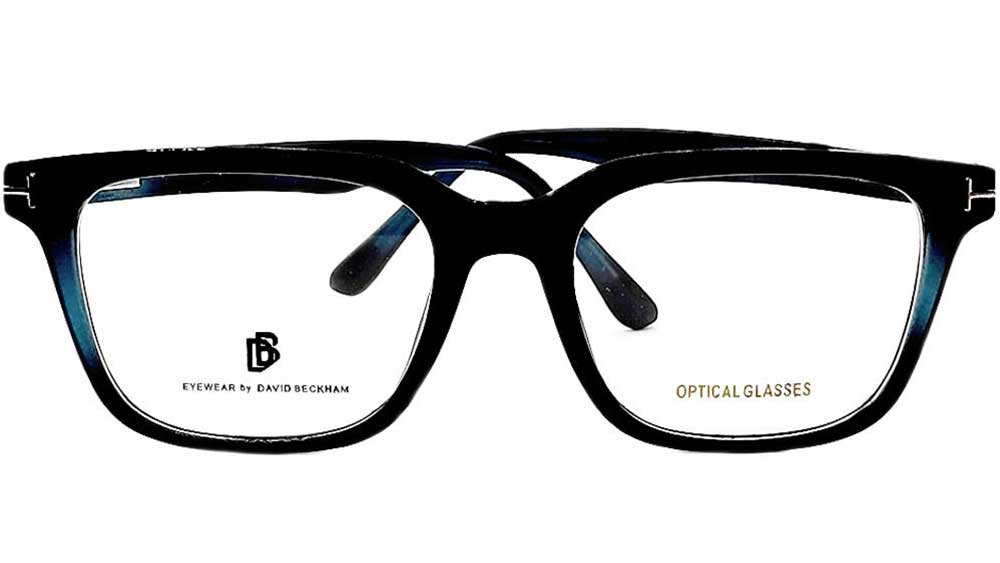 DBHF001-BLK: David-Beckham-Black Eyeglasses Frame