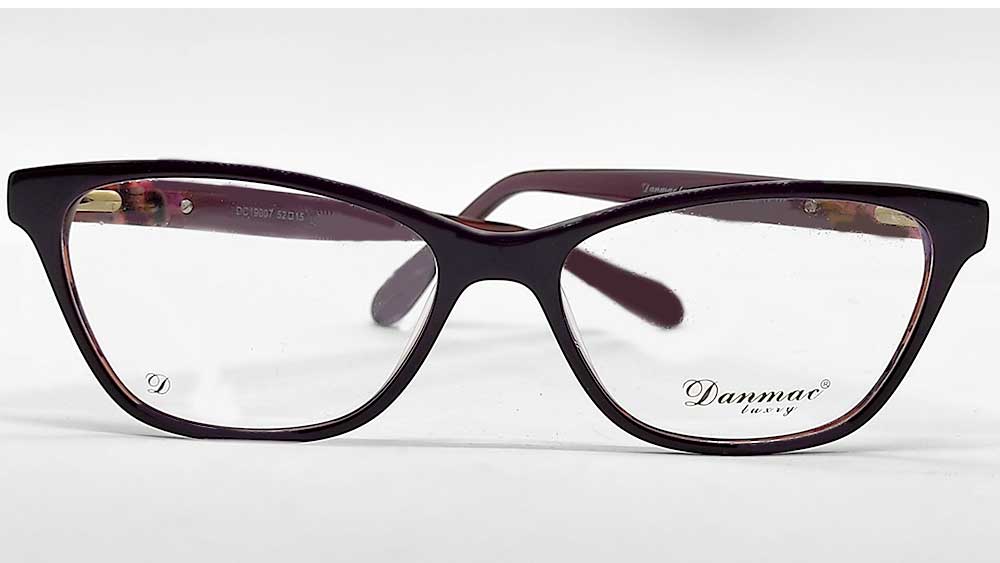 DC19807-DBR-SH : Danmac-Female Eyeglasses Frame