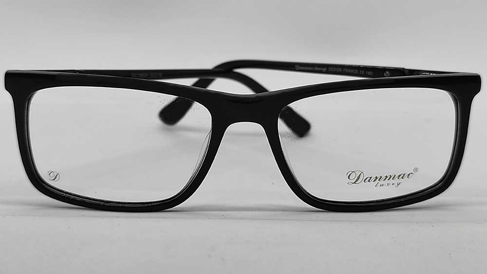 DC19834-BLK-SH : Danmac-Black Eyeglasses Frame