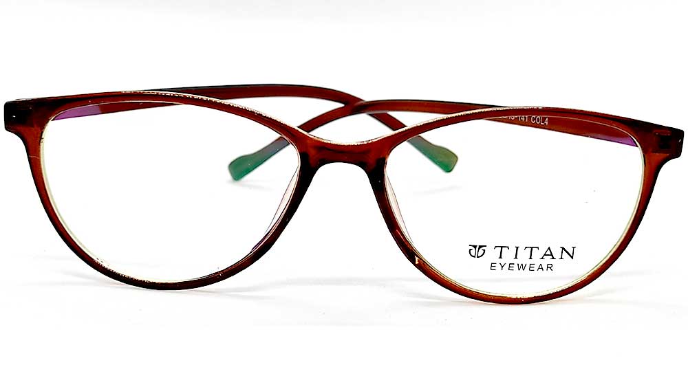 T2476-BR : Titan-Female Eyeglass Frame