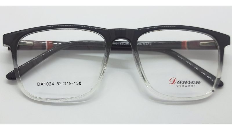 Danson-DA1024-BLKW Eyeglasses Frame