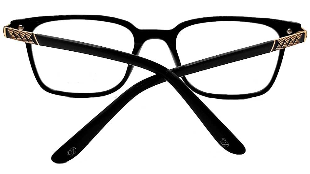 DC19822-BLK-SH : Danmac-Black Eyeglasses Frame