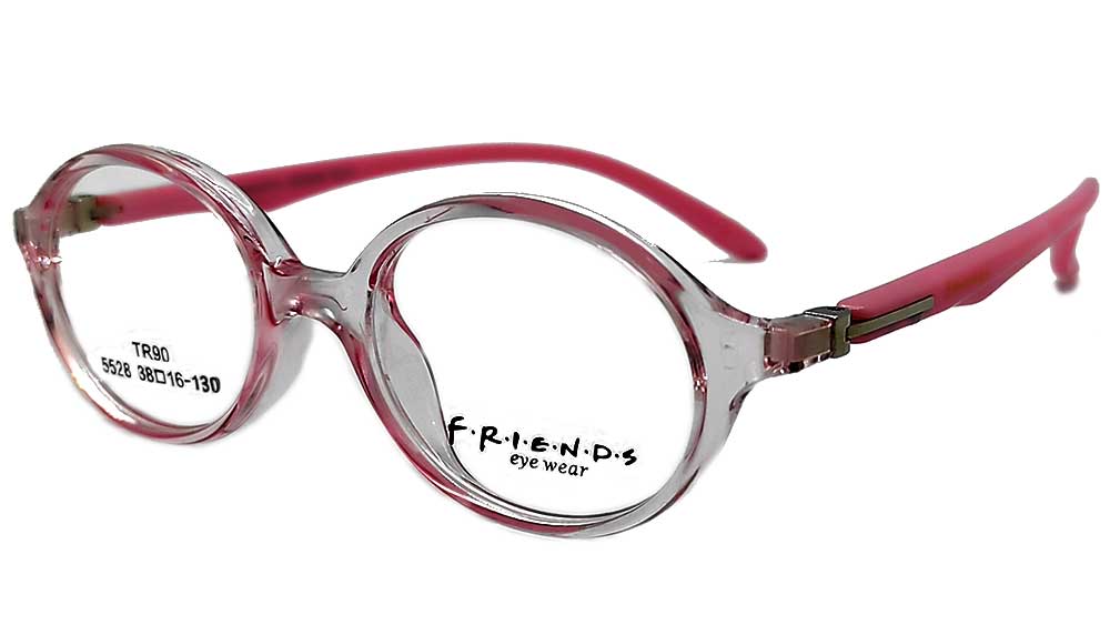 FR5528-PK : Friends-Baby Round Shape Eyeglasses Frame