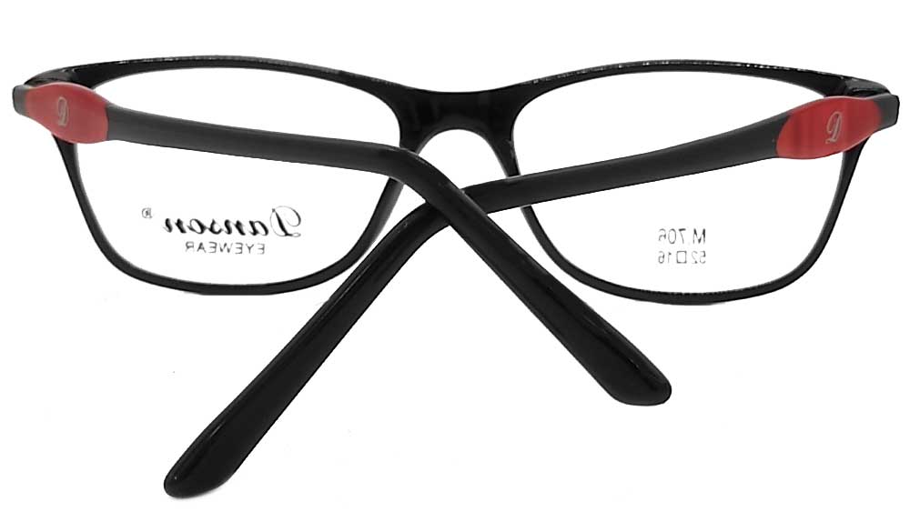 M706-BLK : Danson-Black Eyeglasses Frame