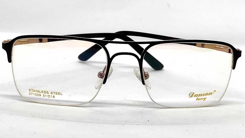 271009-DBR : Danson-Deep Brown Eyeglasses Frame