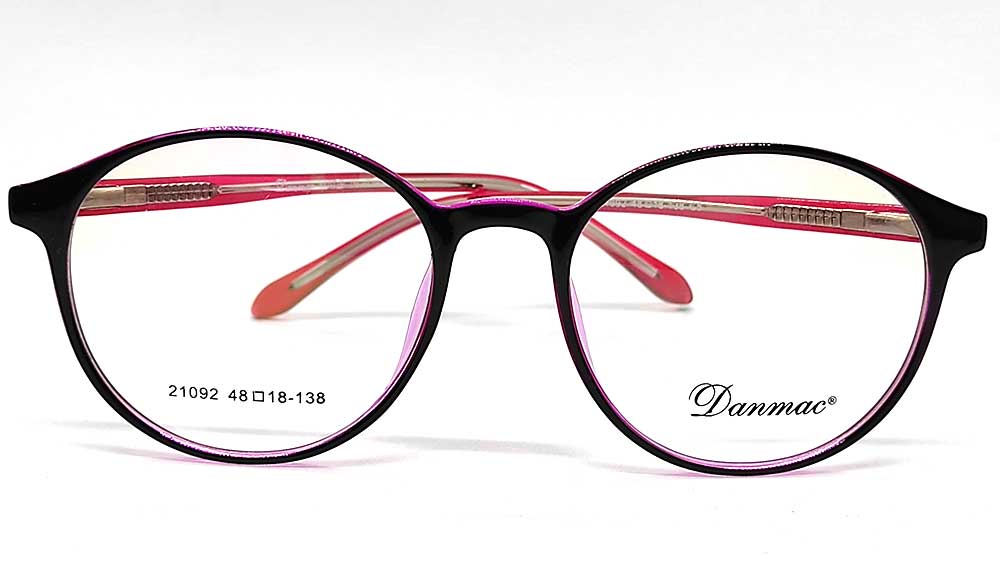 D21092-BRPK : Danmac-Female Eyeglass Frame