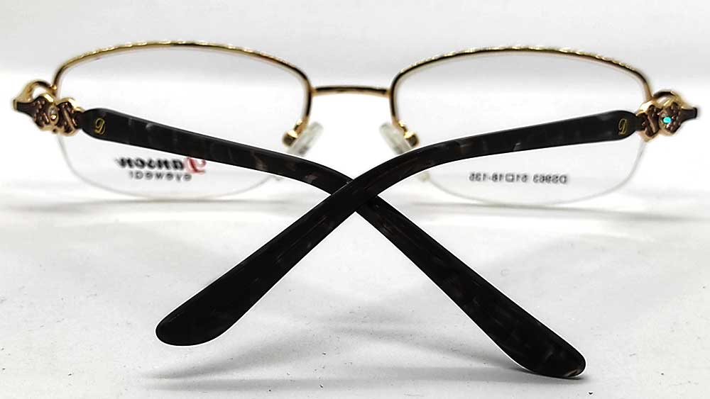 DS963-RGLD : Danson-Royal Gold Eyeglasses Frame