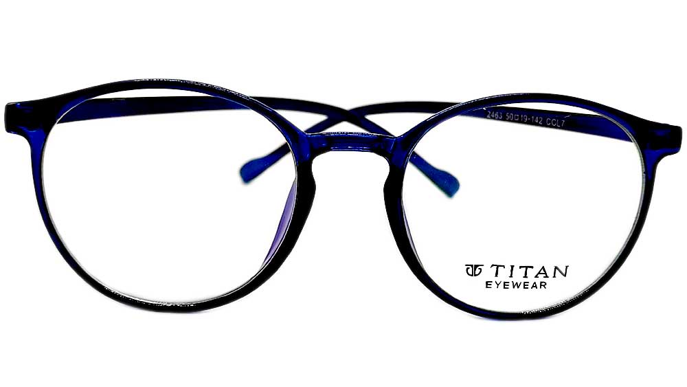 T2463-BLU : Titan-Women and Teenage Girl Eyeglasses Frame