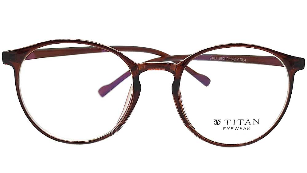 T2463-BR : Titan-Female Eyeglasses Frame