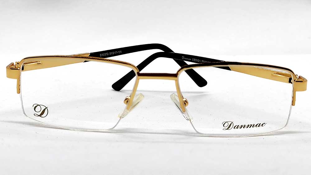 DA6873-RGLD : Danmac-Royal Gold Eyeglasses Frame