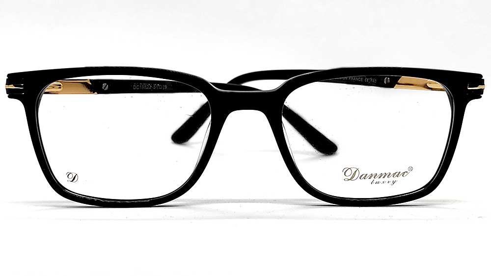 DC19822-BLK-SH : Danmac-Black Eyeglasses Frame
