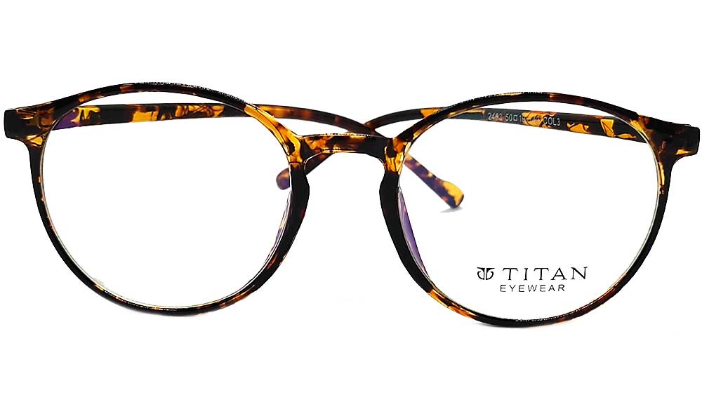 T2463-MBR : Titan-Female Eyeglasses Frame