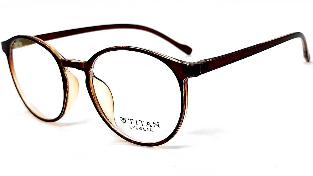 T2463-BR : Titan-Female Eyeglasses Frame
