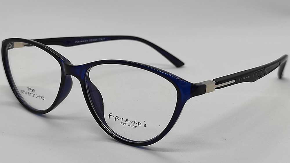 FR8311-BLU : Friends-Women and Baby Girl Eyeglasses Frame
