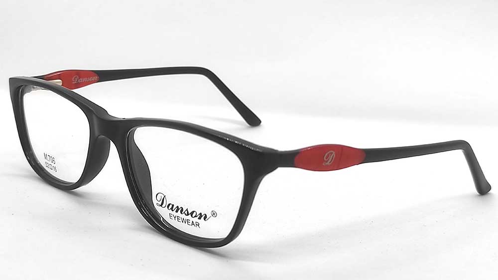 M706-BLK : Danson-Black Eyeglasses Frame