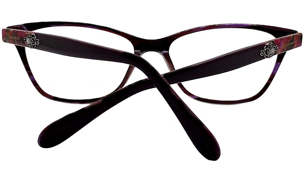 DC19807-DBR-SH : Danmac-Female Eyeglasses Frame