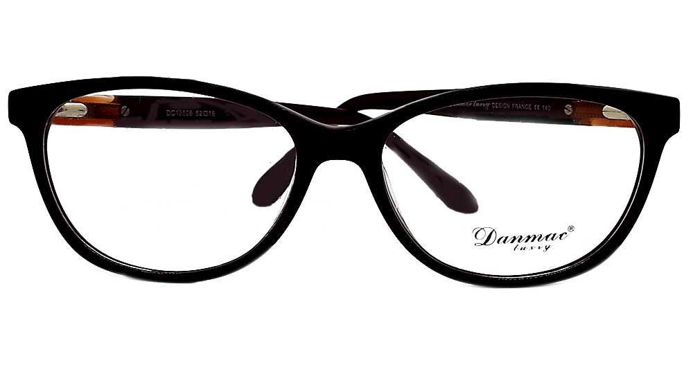 DC19806-DBR-SH : Danmac-Female Eyeglasses Frame