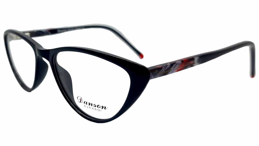 DA9035-BLK : Danson-Female Eyeglasses Frame