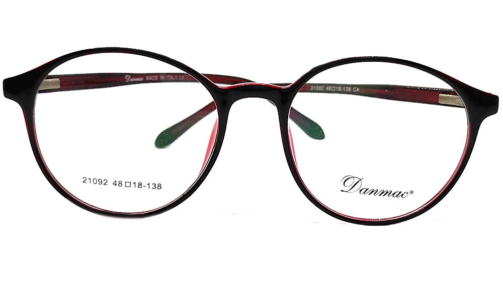 D21092-DBR : Danmac-Female Eyeglass Frame