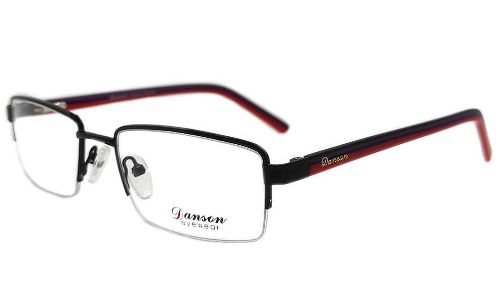 DS931-BLK : Danson-Black Eyeglasses Frame