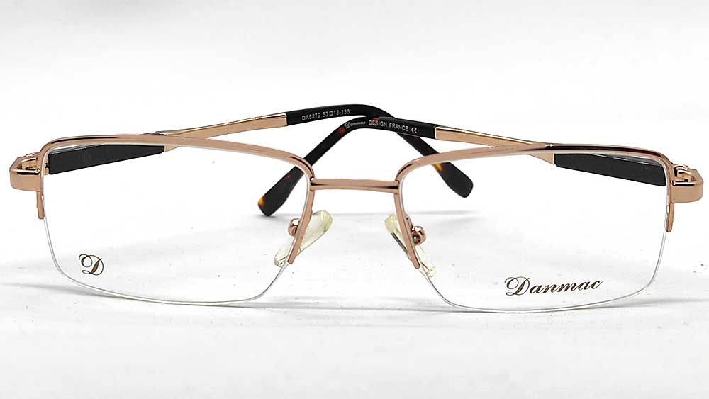 DA6879-RGLD : Danmac-Royal Gold Eyeglasses Frame