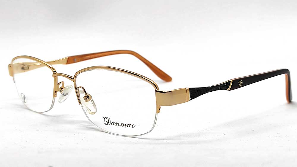 DA6890-RGLD : Danmac-Royal Gold Eyeglasses Frame