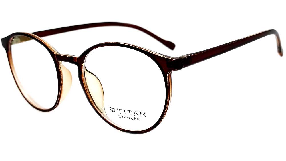 T2463-BR : Titan-Female Eyeglasses Frame