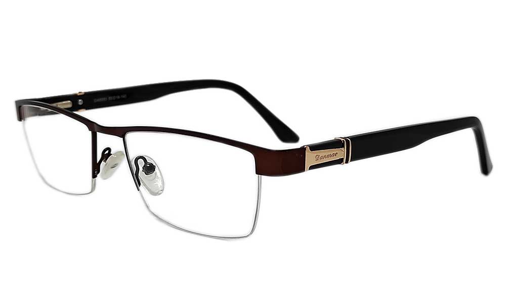 DA6883-DBR : Danmac-Deep Brown Eyeglasses Frame