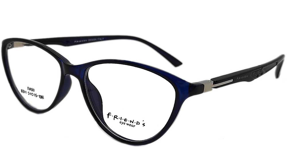 FR8311-BLU : Friends-Women and Baby Girl Eyeglasses Frame