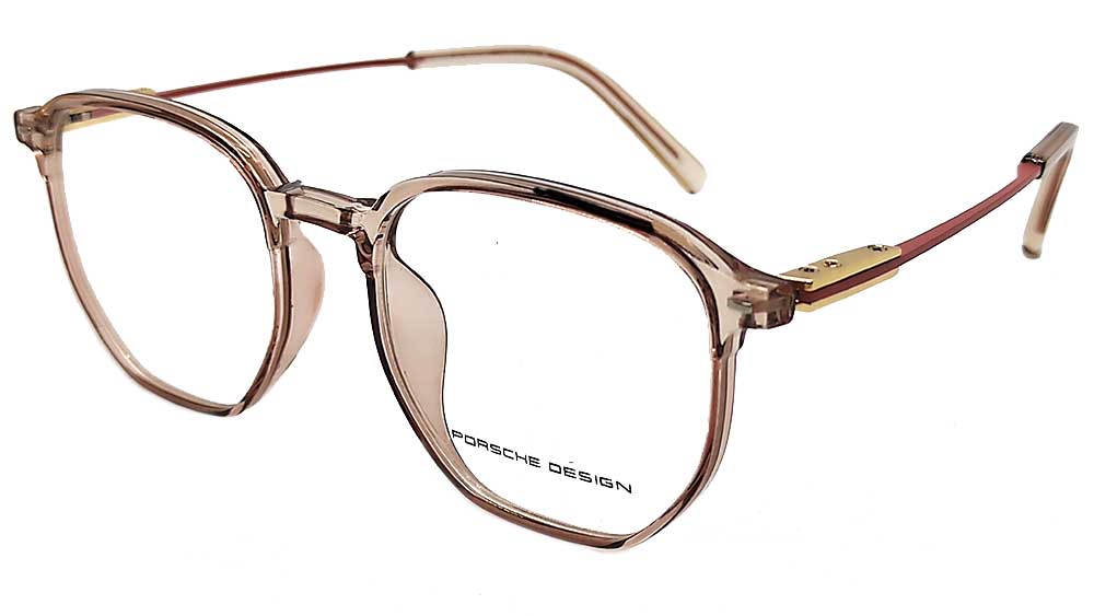 PD81237-BR : Porsche-Female and Teenage Girl Eyeglass Frame
