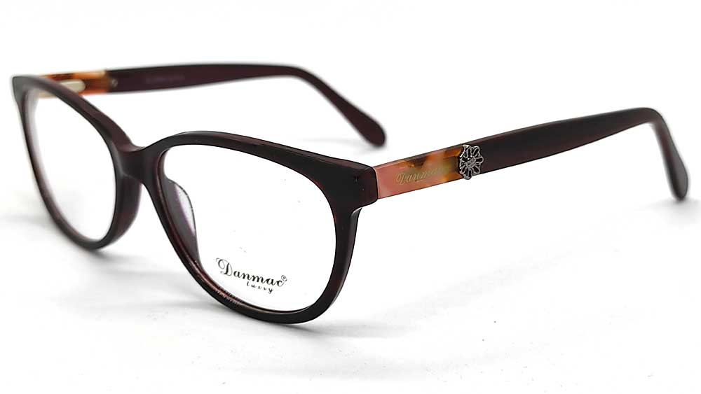 DC19806-DBR-SH : Danmac-Female Eyeglasses Frame