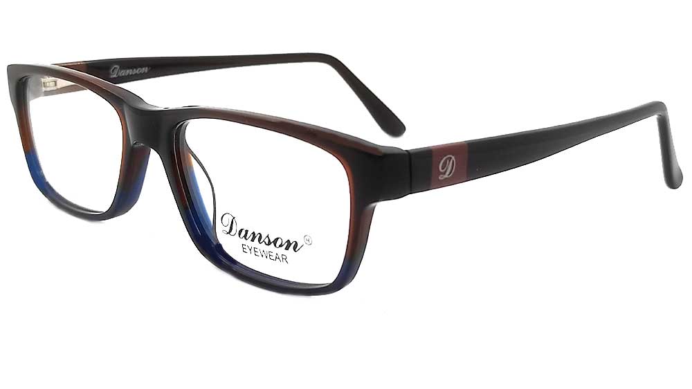 M512-DBR : Danson-Brown Eyeglasses Frame